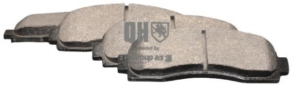 Комплект тормозных колодок, дисковый тормоз JP GROUP BP609