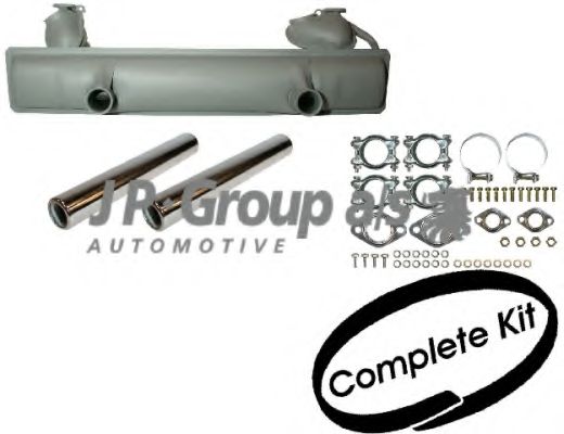 Система выпуска ОГ JP GROUP 8120000210