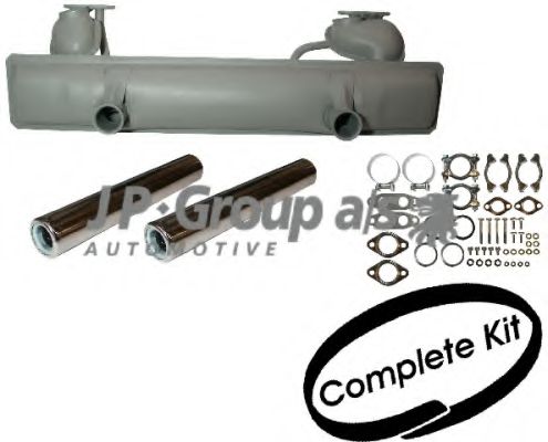 Система выпуска ОГ JP GROUP 8120000310