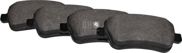 Комплект тормозных колодок, дисковый тормоз JP GROUP BP1509