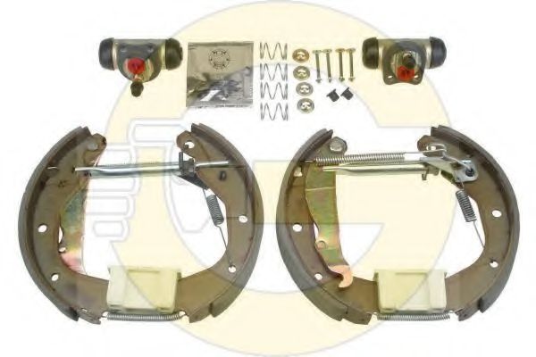 Комплект тормозных колодок GIRLING 5316049