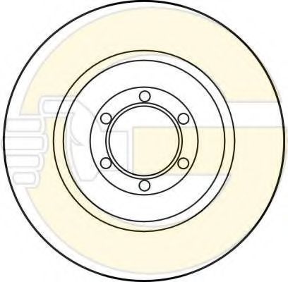 Тормозной диск GIRLING 6017154