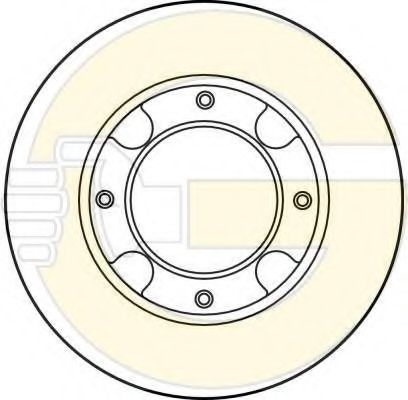Тормозной диск SEBRO 3406