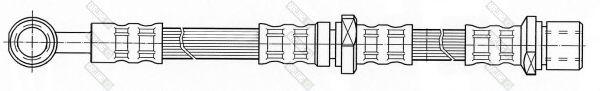 Тормозной шланг GIRLING 9004436