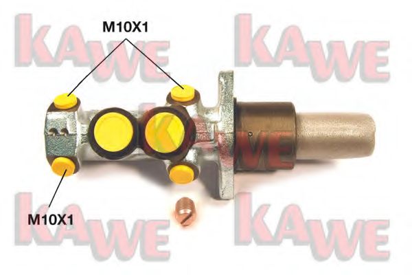 Главный тормозной цилиндр KAWE B1167