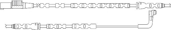 Сигнализатор, износ тормозных колодок KAWE WS0286A