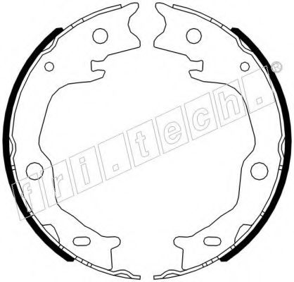 Комплект тормозных колодок fri.tech. 1115.341