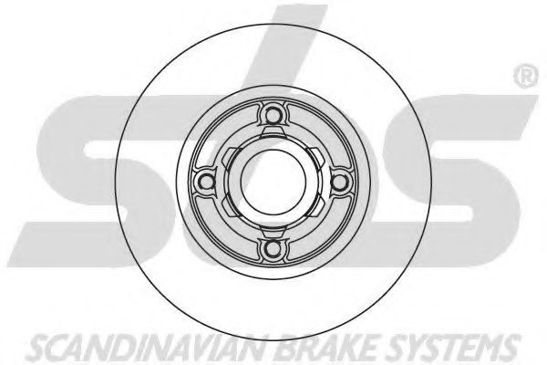 Тормозной диск sbs 1815203918