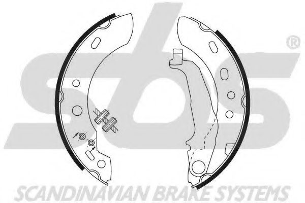 Комплект тормозных колодок TRUSTING 67189