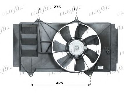 Вентилятор, охлаждение двигателя FRIGAIR 0515.1829