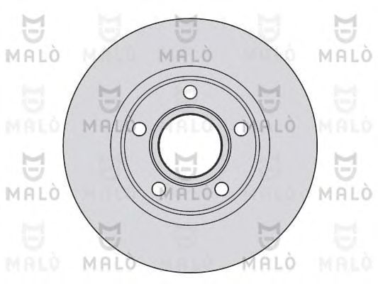 Тормозной диск MALÒ 1110216