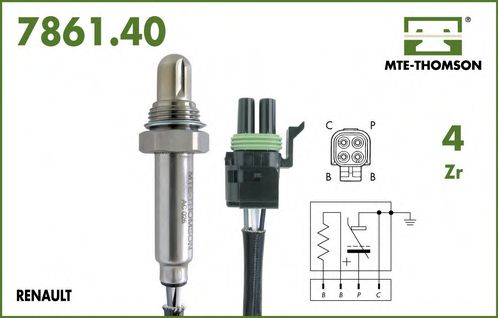 Лямбда-зонд MTE-THOMSON 7861.40.025