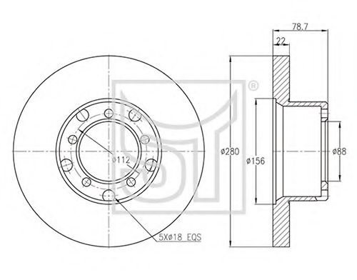 Тормозной диск ST-TEMPLIN 03.110.1926.130