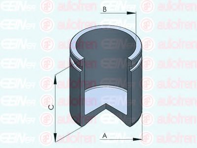 Поршень, корпус скобы тормоза AUTOFREN SEINSA D025488