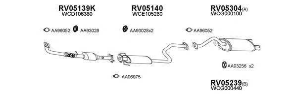 Система выпуска ОГ VENEPORTE 730002