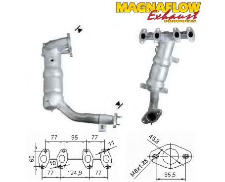 Катализатор MAGNAFLOW 81877