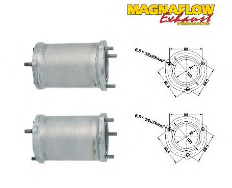 Катализатор MAGNAFLOW 81408