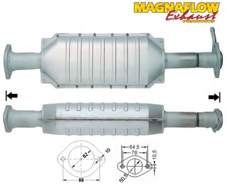 Катализатор MAGNAFLOW 80018