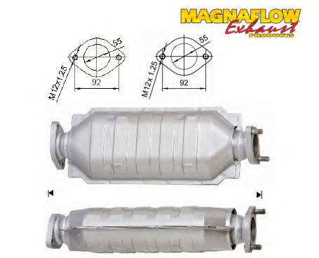 Катализатор MAGNAFLOW 75414D