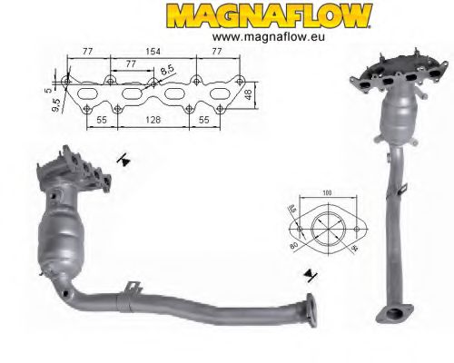 Катализатор MAGNAFLOW 71821