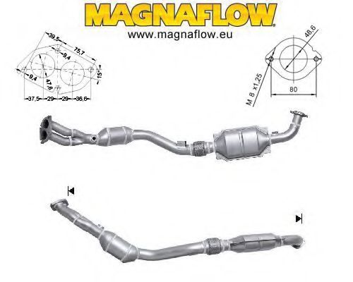 Катализатор MAGNAFLOW 75833