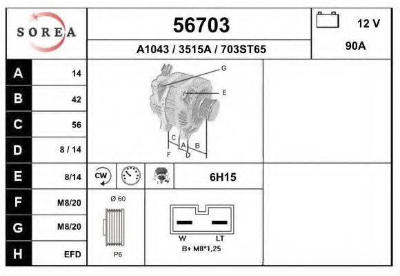 Генератор EAI 56703