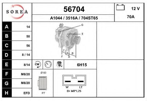 Генератор EAI 56704