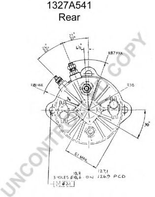 Стартер PRESTOLITE ELECTRIC 1321112