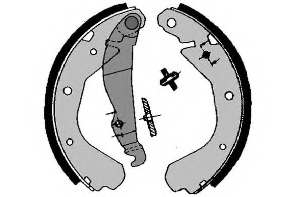 Комплект тормозных колодок, стояночная тормозная система RAICAM 7290RP