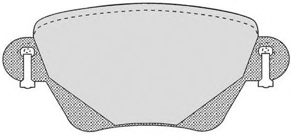 Комплект тормозных колодок, дисковый тормоз RAICAM RA.0691.0