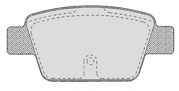 Комплект тормозных колодок, дисковый тормоз RAICAM RA.0768.0