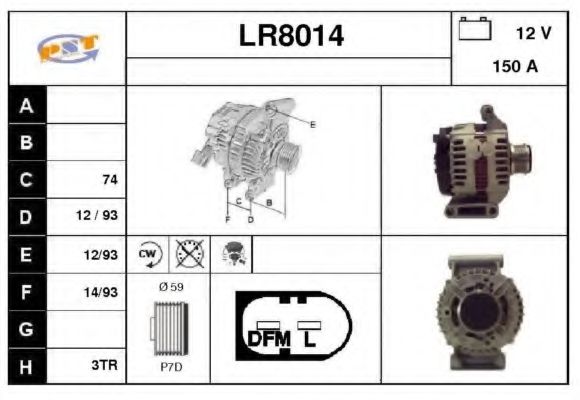 Генератор SNRA LR8014