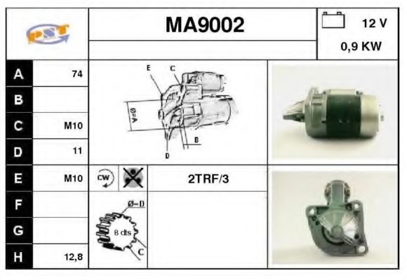 Стартер SNRA MA9002