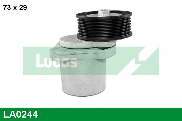 Натяжной ролик, поликлиновой  ремень LUCAS ENGINE DRIVE LA0244