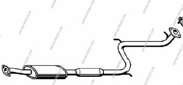 Система выпуска ОГ NPS H430I11