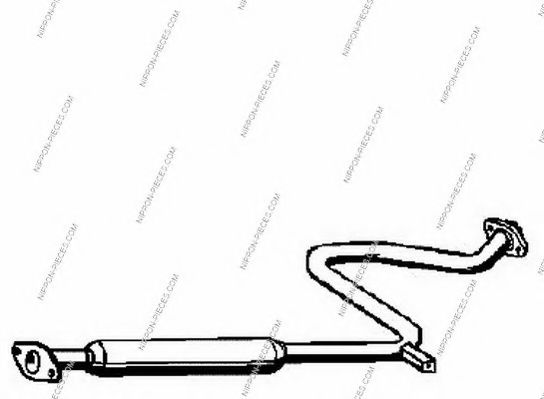 Система выпуска ОГ NPS N430N43