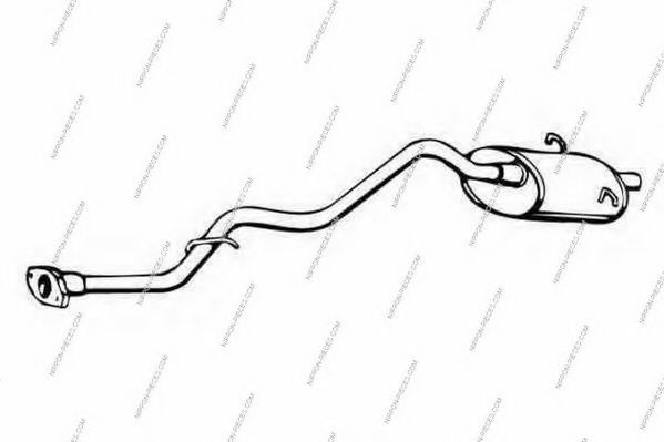 Система выпуска ОГ NPS D430U09