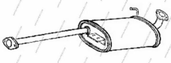 Система выпуска ОГ NPS I430U23