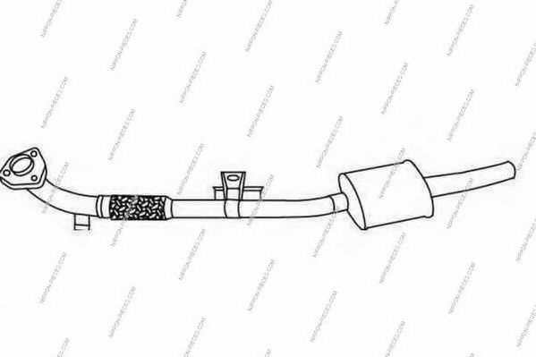 Система выпуска ОГ NPS N430N155