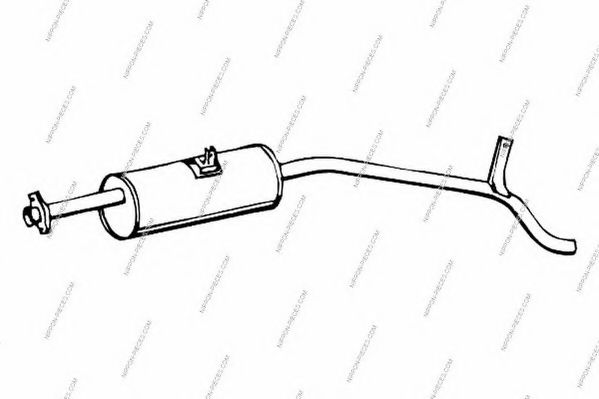 Система выпуска ОГ NPS S430I01