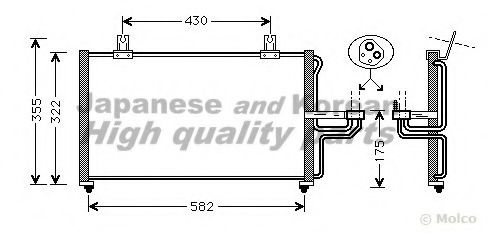 Конденсатор, кондиционер ASHUKI I200-08