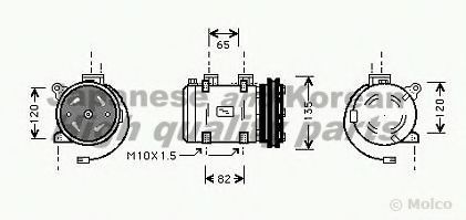 Компрессор, кондиционер ASHUKI N550-04