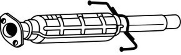 Сажевый / частичный фильтр, система выхлопа ОГ SIGAM 34307