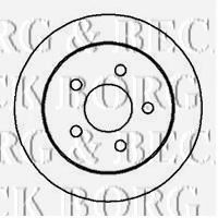 Тормозной диск BORG & BECK BBD4211