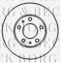 Тормозной диск BORG & BECK BBD4414