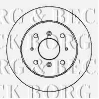 Тормозной диск BORG & BECK BBD4892