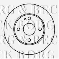 Тормозной диск BORG & BECK BBD4051