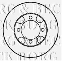 Тормозной диск BORG & BECK BBD4267