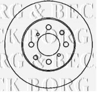 Тормозной диск BORG & BECK BBD4401