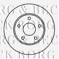 Тормозной диск BORG & BECK BBD4646
